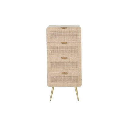 Chest of drawers DKD Home Decor 37 x 30 x 82 cm Natural Paolownia wood