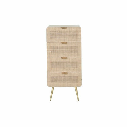 Chest of drawers DKD Home Decor 37 x 30 x 82 cm Natural Paolownia wood